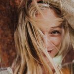 Beautiful girl watching